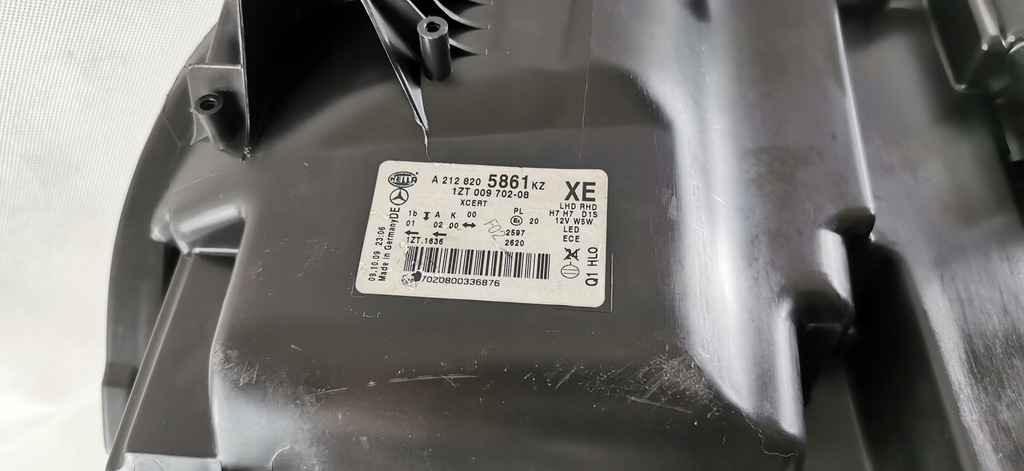 фото №9, Mercedes e 212 ксенон правий фара a2128205861