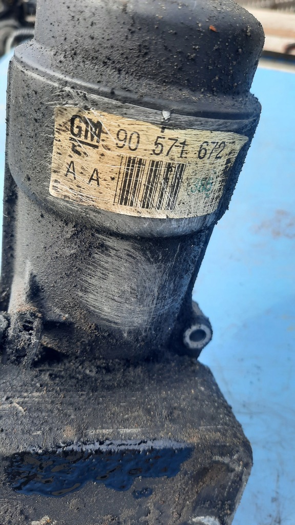 фото №4, Корпус фильтра масла 90571672 opel zafira a 2.0 dt