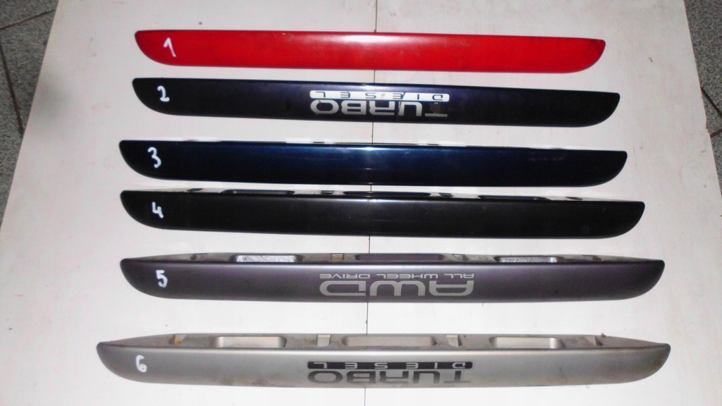 фото №10, Chrysler voyager 95-00r накладка молдинг кришки кольори