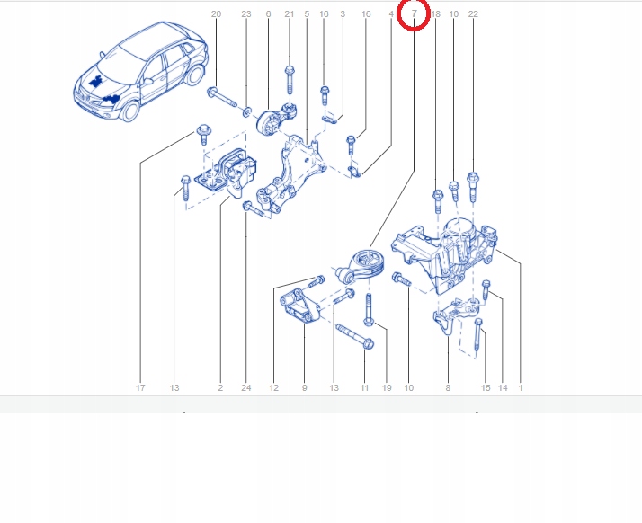фото №3, Подушка кронштейн двигуна koleos qashqai 4x4 оригінал