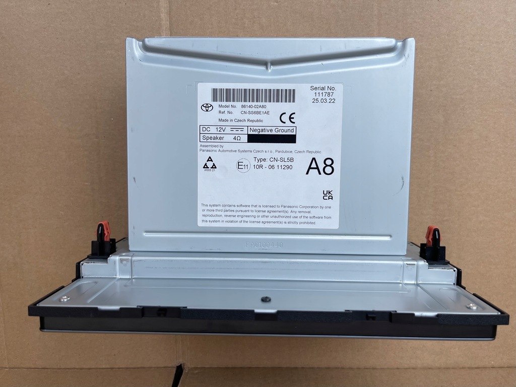 фото №3, Toyota corolla навигация радио дисплей 86140-02a80