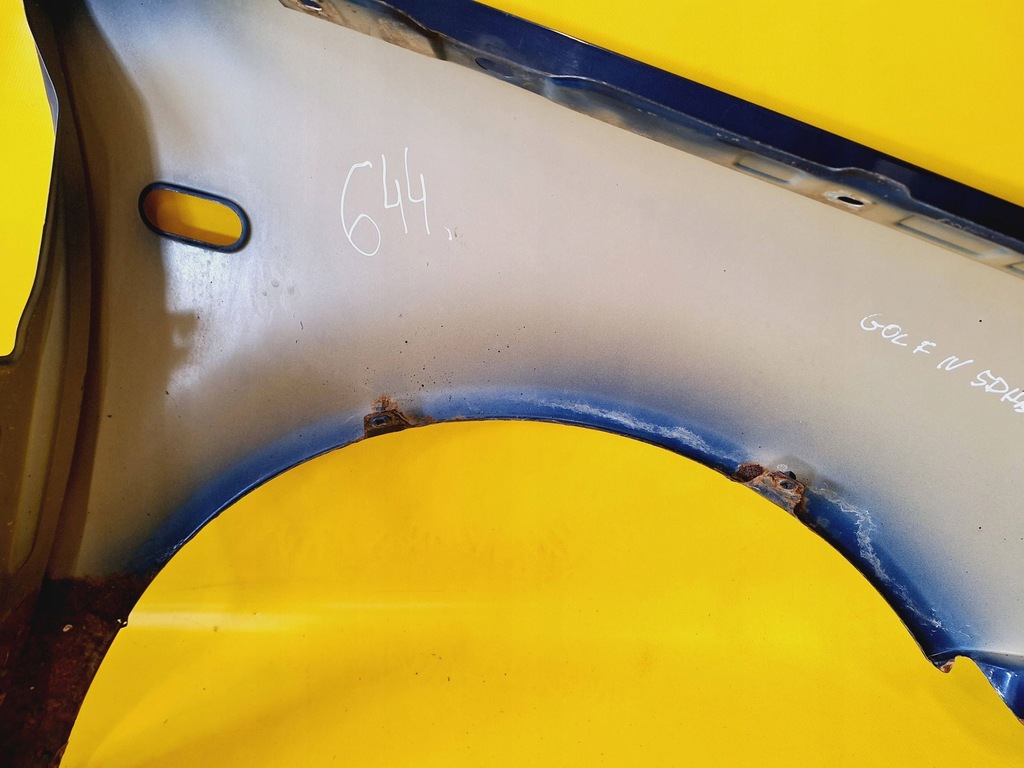 фото №12, Крыло левый передний левый перед volkswagen golf iv 5d lak: lb5n nr644
