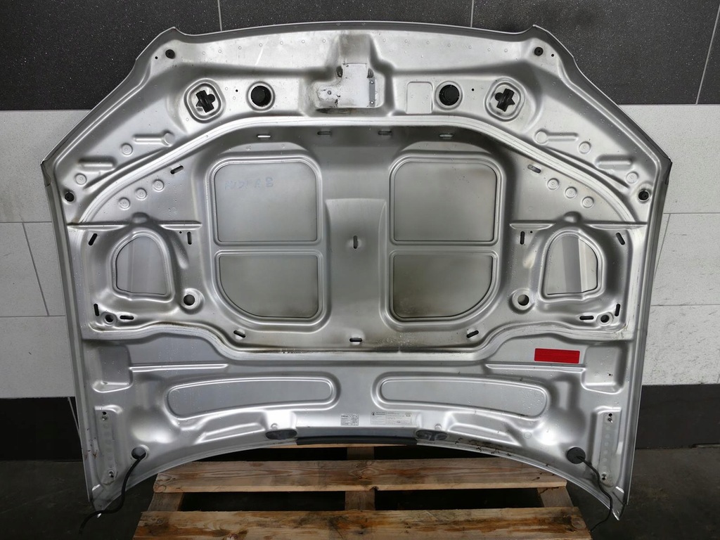 фото №14, Audi a8 d3 lift капот крышка двигателя ly7w