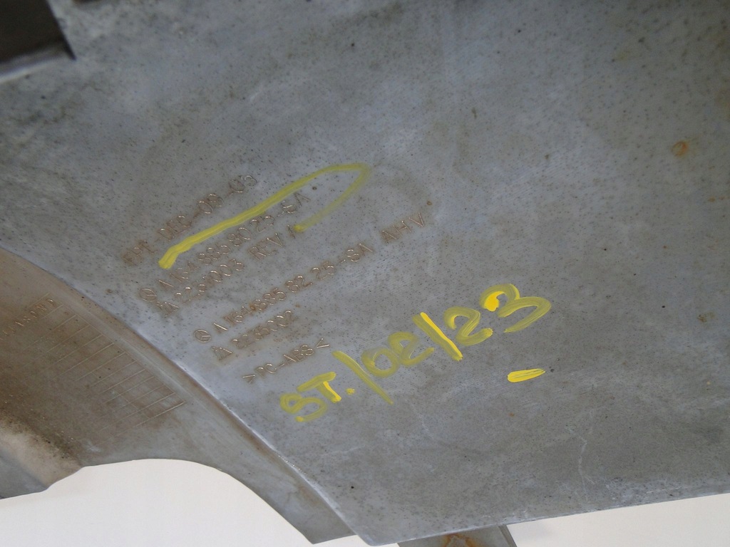 фото №11, Mercedes ml w164 164 lift накладка satyna задняя amg