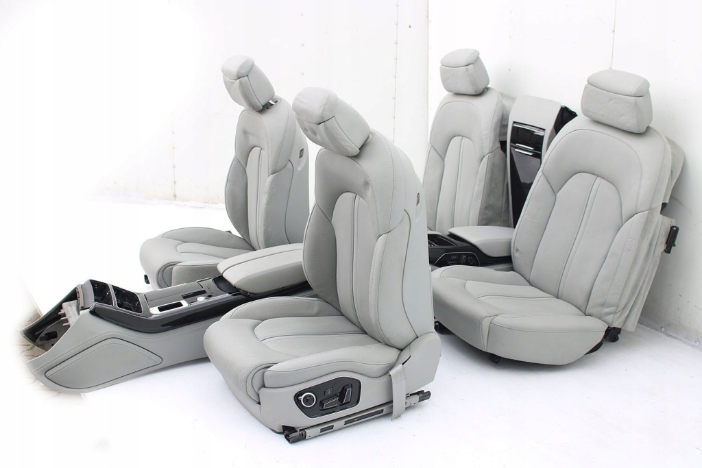 фото №9, Audi a8 4h d4 long сиденья комплект сидений сидений сиденья обивка 4h0 4h