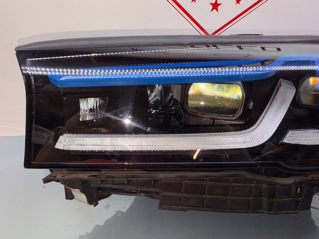 фото №13, Bmw 5 g30 m5 f90 lci лампа перед левая правая laser shadow black полный