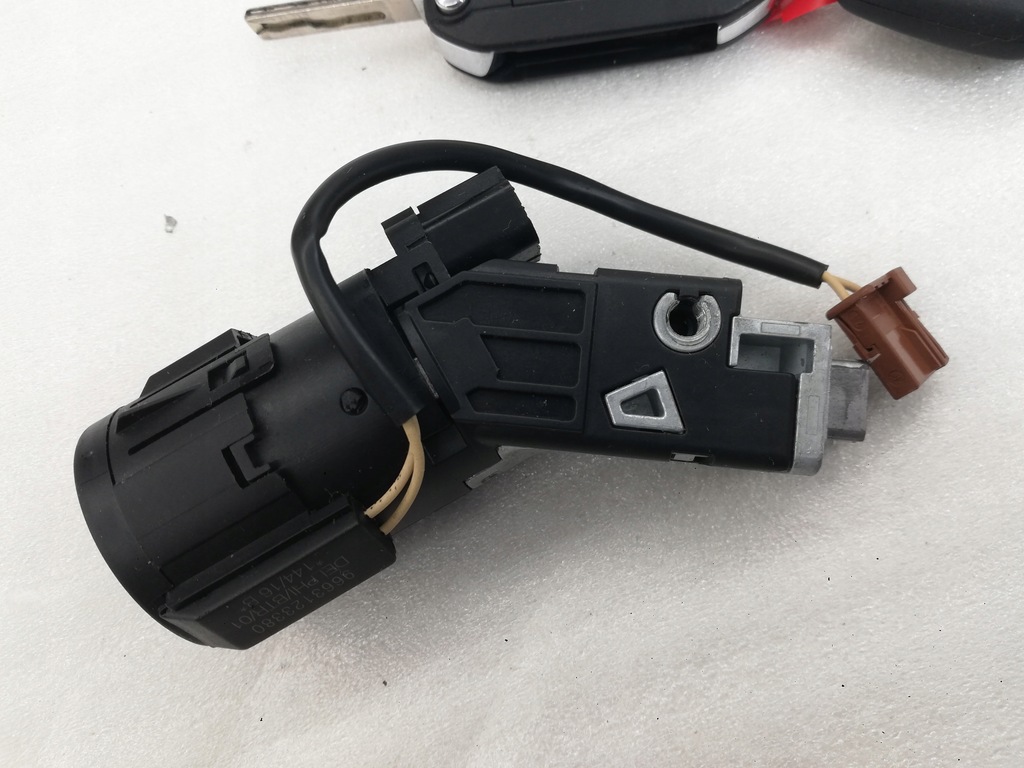 фото №6, Peugeot 308 t9 замок запалювання 2x ключ