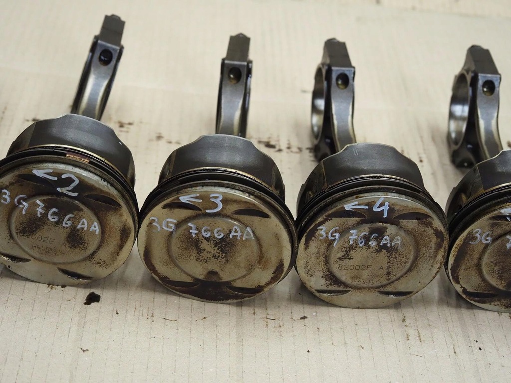 фото №15, Поршень + шатун jaguar s-type 3.0 v6 240km 3g766aa