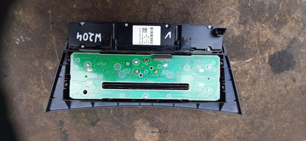 фото №6, Панель радио навигация mercedes w204 a204905871