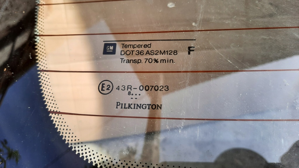 фото №3, Стекло задняя opel astra g 98r