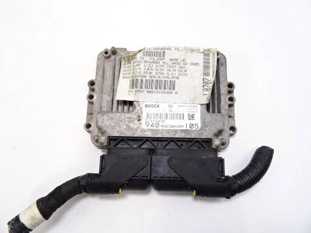 фото №1, Блок управления двигателя alfa romeo giulietta 1.6 jtdm