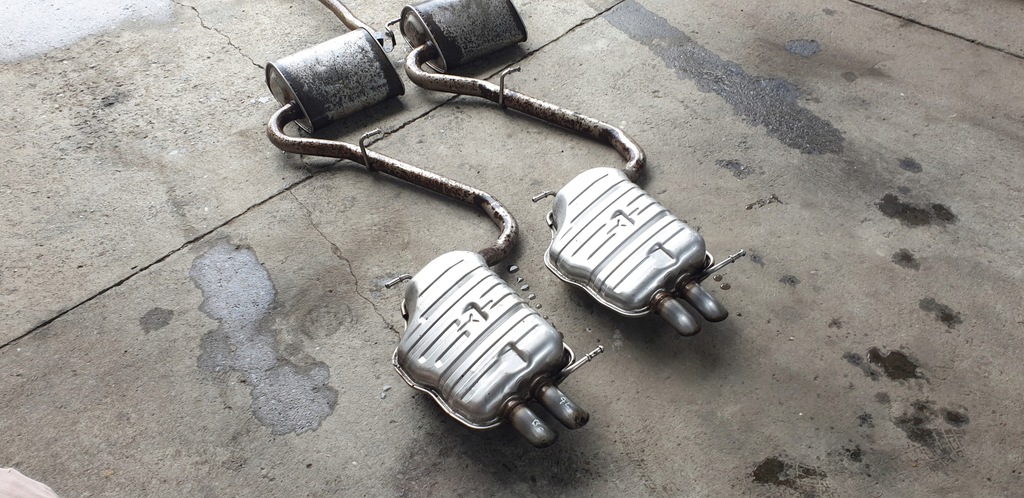 фото №8, Выхлоп гаситель audi a4 b6 2001-05 1.9 tdi