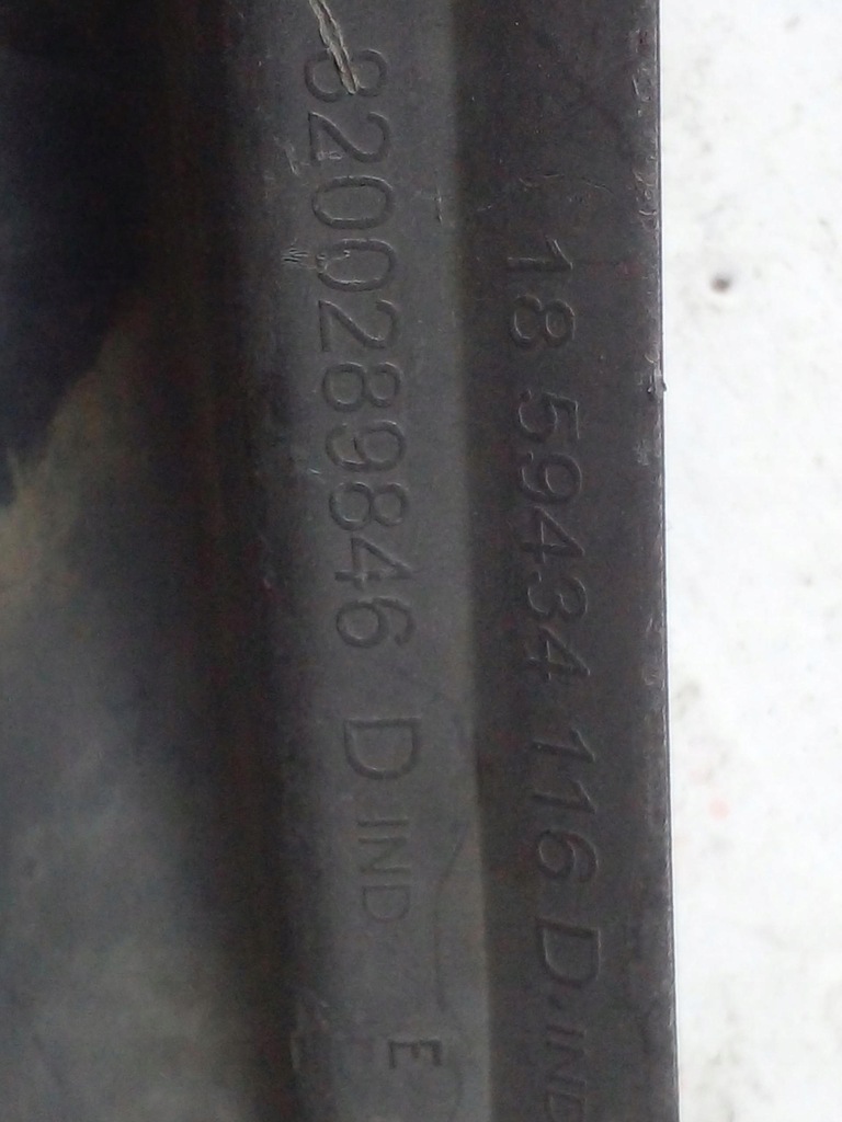 фото №3, Направляющая бампера правый задняя renault clio iii 05-12