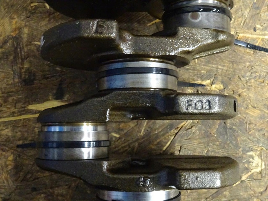 фото №13, Golf v audi tt 8j a3 8p 2.0 tfsi bwa axx wał колінчастий вкладиші 050105189b