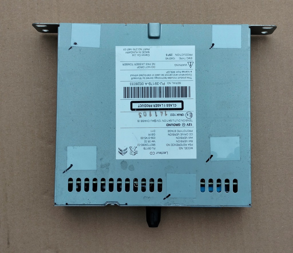 фото №1, Peugeot 508 lift радіо зчитувач cd