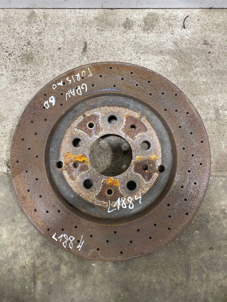 фото №1, Maserati granturismo 2012 диск тормоза заднего