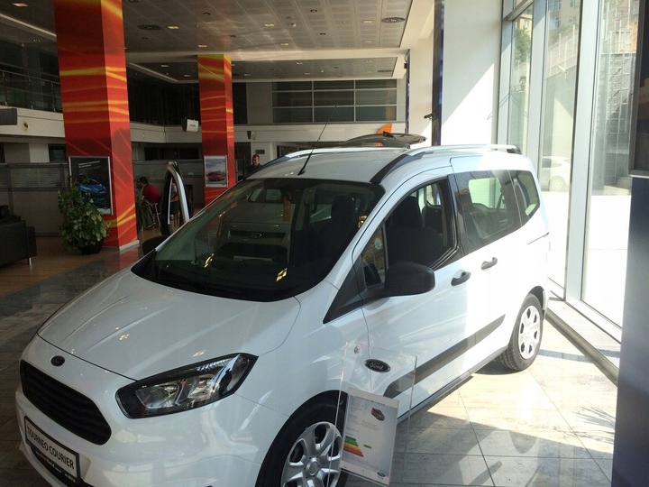 фото №2, Рейлинги кровельные ford transit courier 2014+