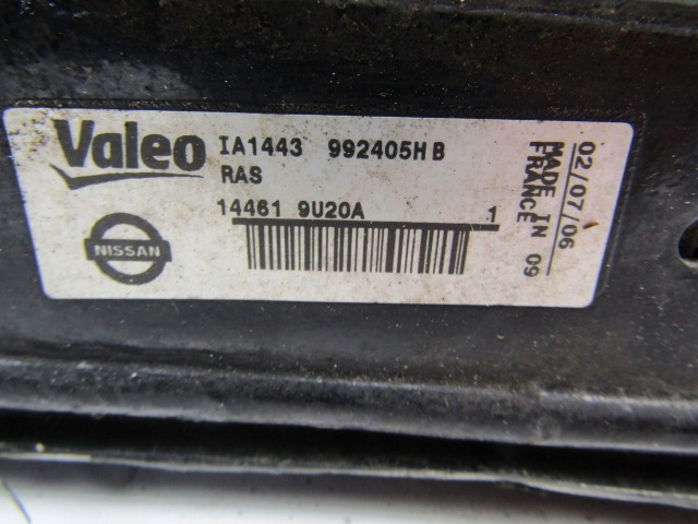 фото №12, Nissan note i e11 радіатор повітря інтеркулер 1.5dci k9k276 144619u20a