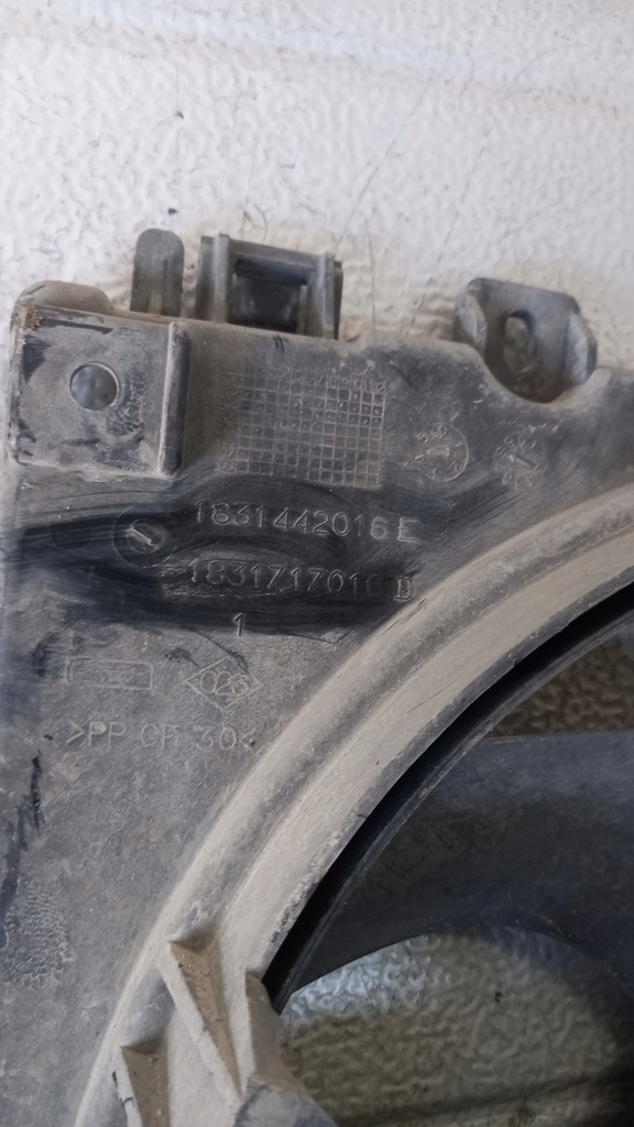 фото №3, Вентилятор радіатора wody renault modus 1.5dci 04r