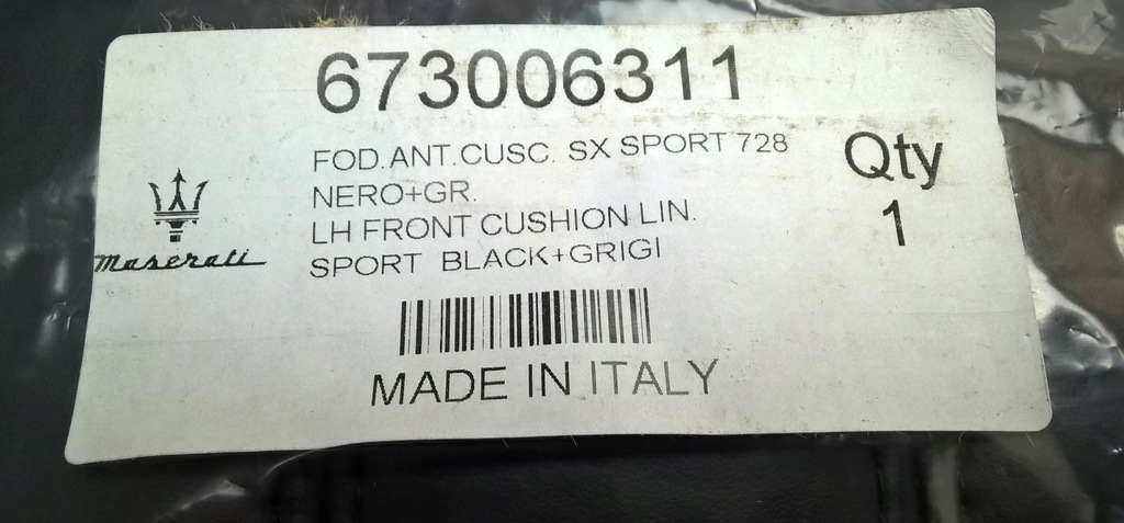 фото №12, Maserati levante lift 2017- обшивка шкіра сидіння сидіння lewego оригінальний номер euro