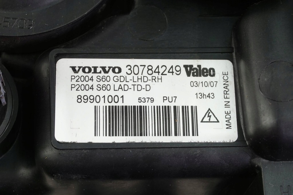 фото №14, Лампа ксенон передня права volvo s60 30784249