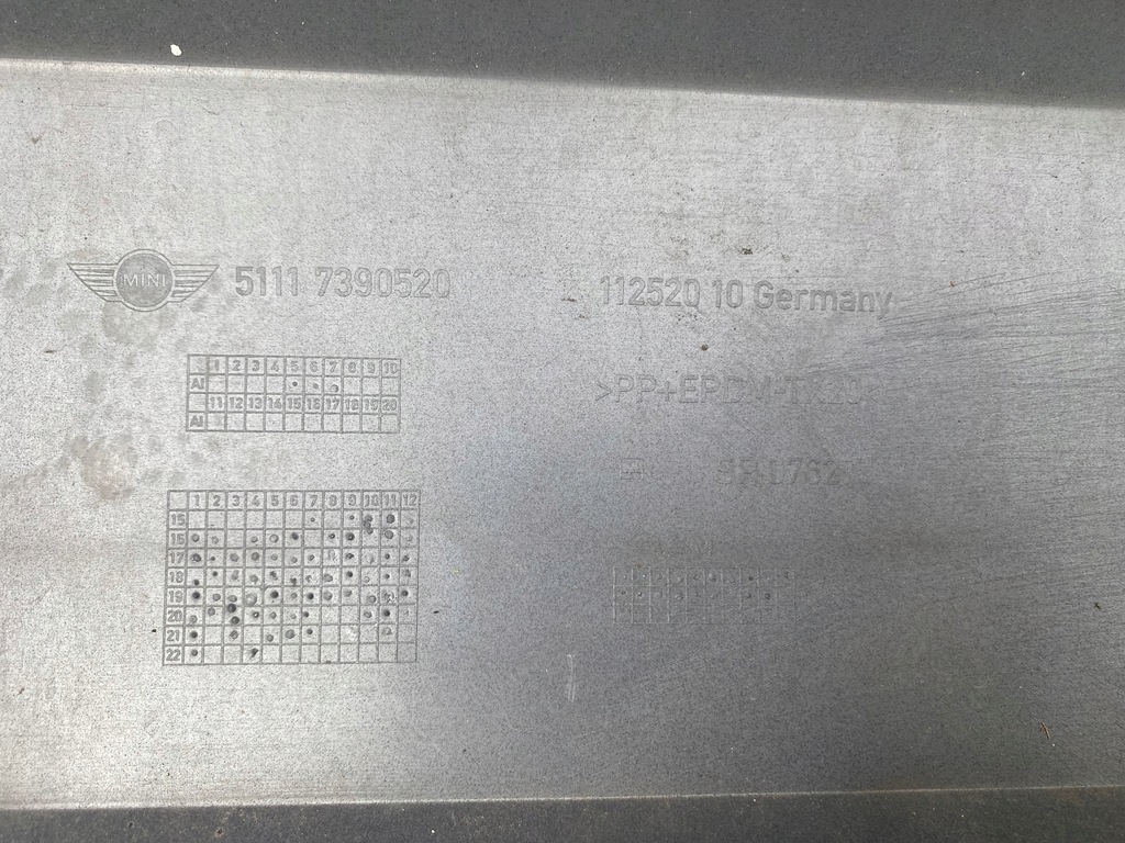 фото №7, Mini cooper countryman f60 2017- бампер передній