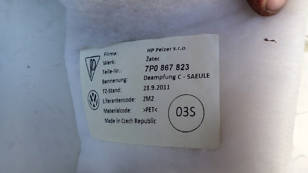 фото №7, Porsche cayenne 7p5 захист стійка середнього права