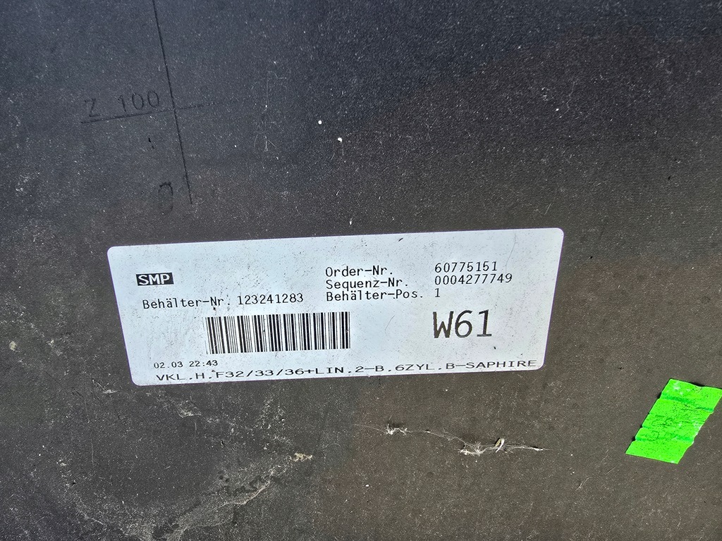 фото №11, Бампер задняя задний bmw 4 f32 f33 36