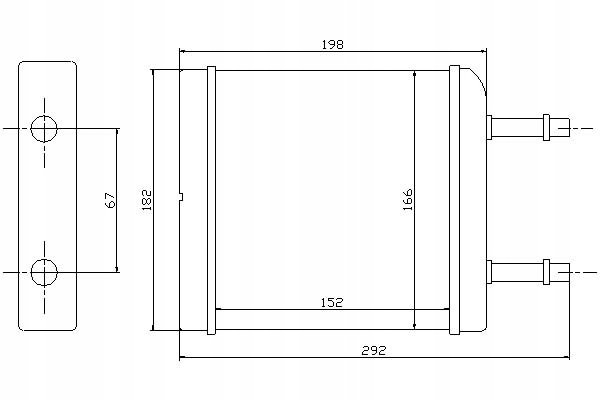 Купить Nissens отопитель 152x166x25 chevrolet matiz d