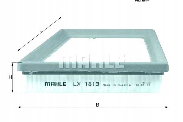 фото №1, Фильтр воздуха ford 1,6tdci
