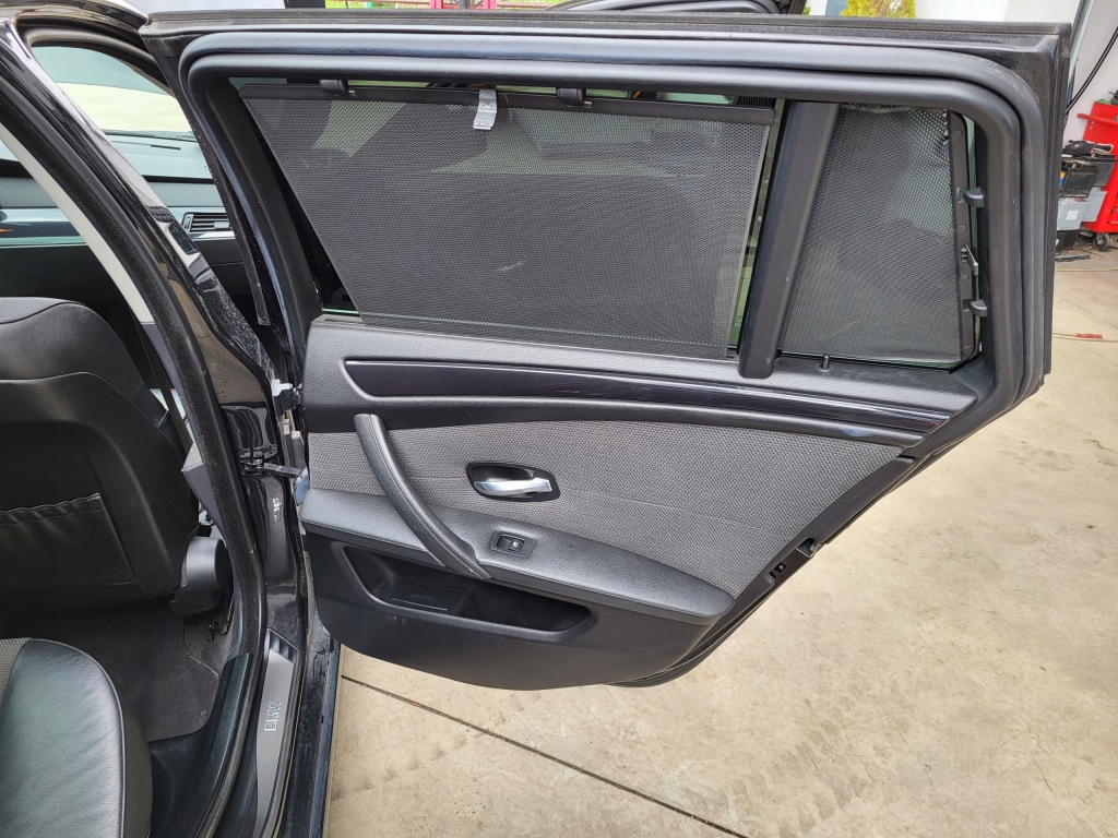 фото №10, Bmw e61 lift сиденья заднее сиденье обшивки sport кожа шторка дверь sportsize europa