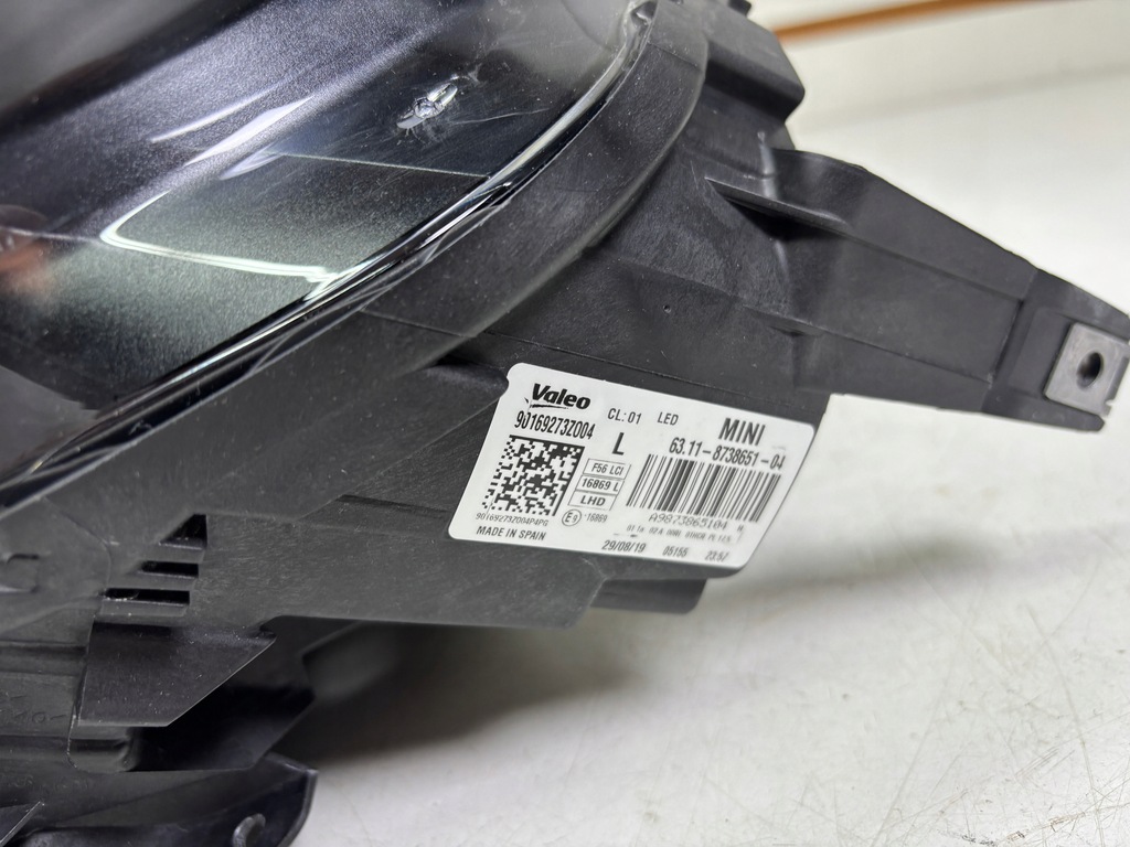 фото №7, Лампа левая передняя mini cooper f55 f56 lci lift 8738651