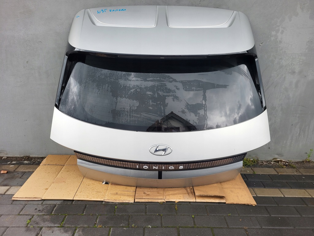 фото №1, Кришка багажника задня ioniq 5 v лак w3t камера лампа комплектна ідеальний стан