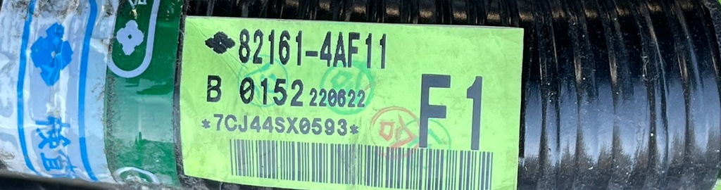 фото №9, Toyota rav4 rav-4 v 5 2020 - 2.5 hybrid джгут електропроводка 82161-4af11