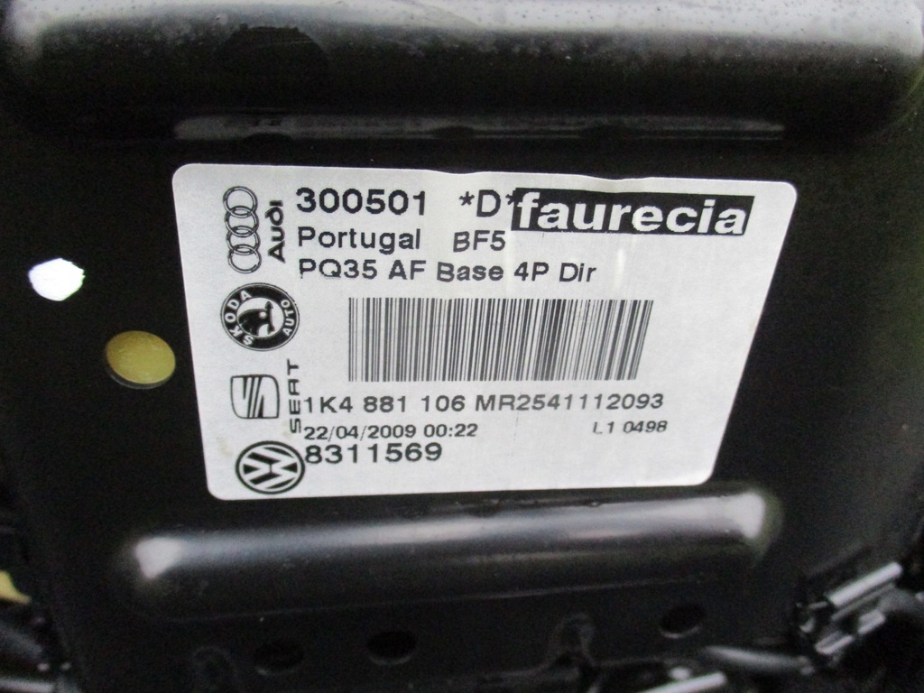 фото №13, Altea , altea xl 2009-2014 r lift- сиденье правый подогреваемый europa