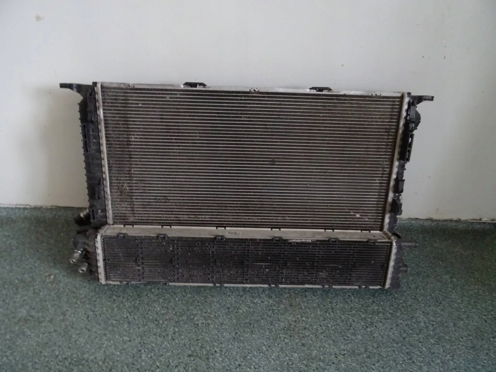 Audi a6 a7 c7 a8 4h0 tfsi вентилятори подвійний + dwie радіатор Зі Шроту