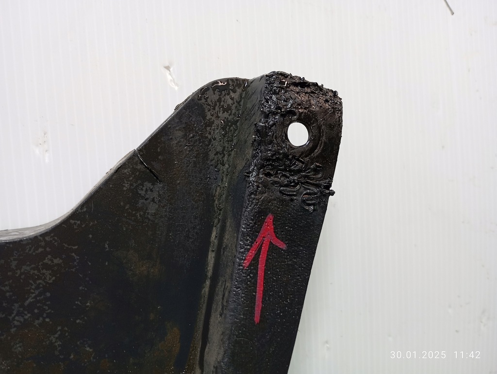 фото №6, Захист плита pod бампер перед renault scenic iii lift 622358126r