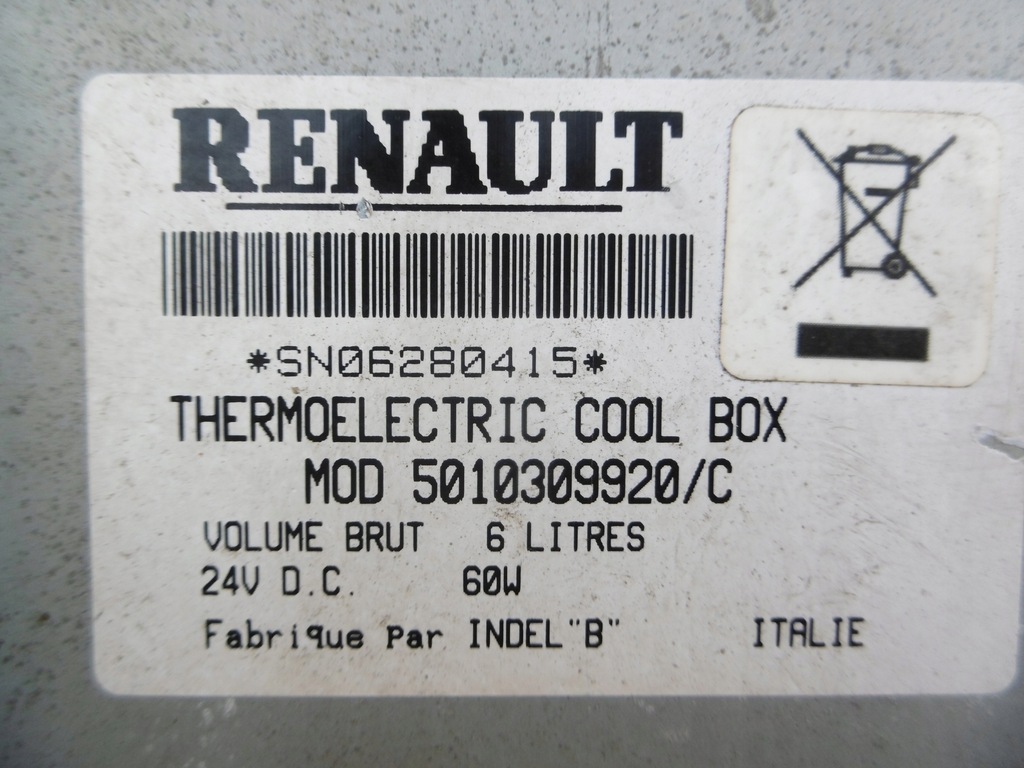 фото №12, Холодильник tir renault magnum dxi 24v 6l 60w 5010309920