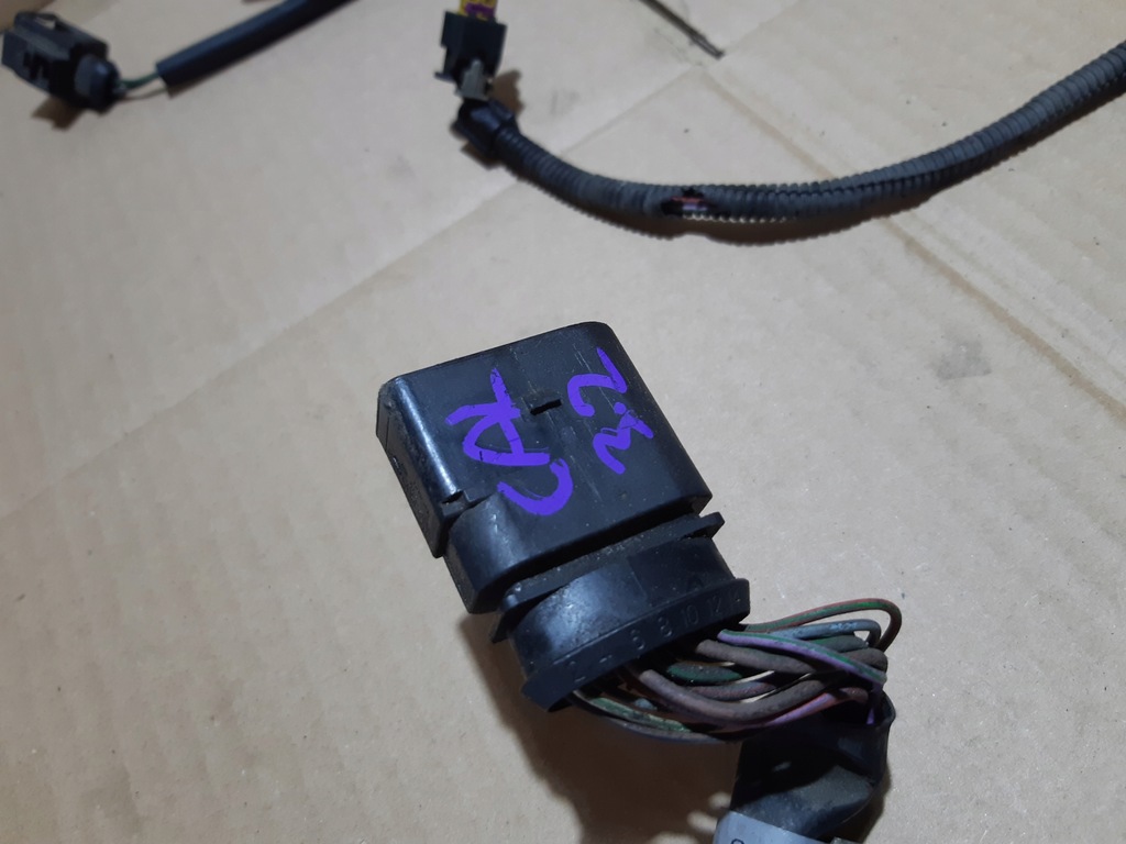 фото №14, Audi q5 8r 3.2 fsi джгут електропроводка форсунок 06e971627s 06e971627r