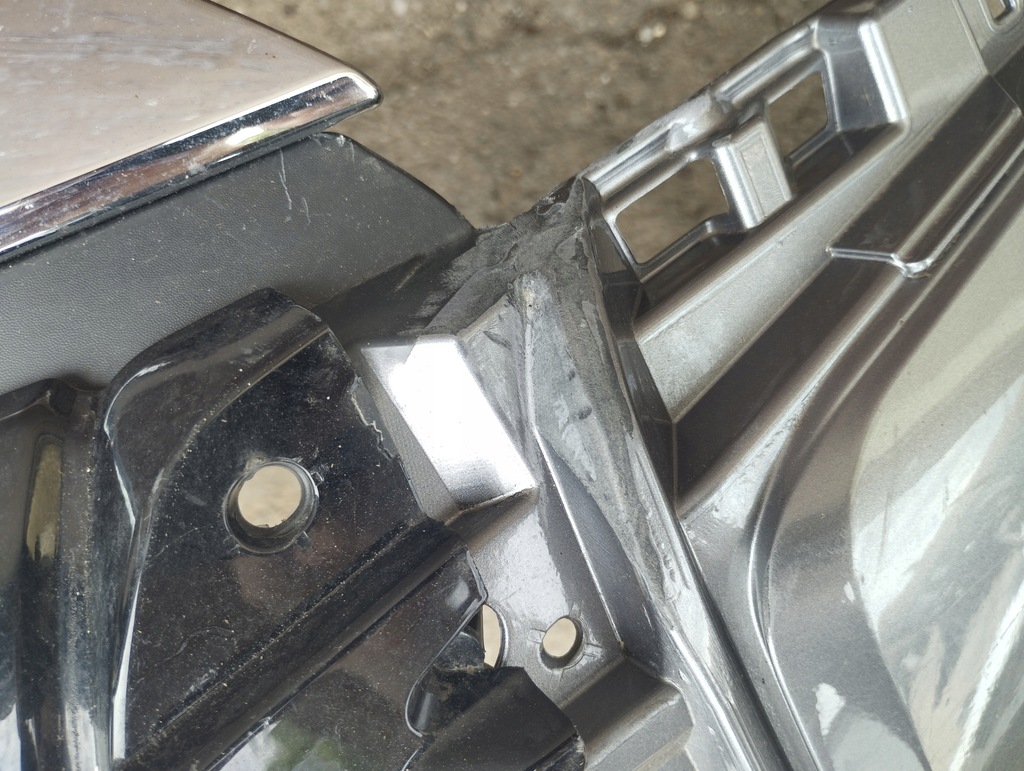 фото №10, Бампер перед mitsubishi outlander iii lift pehv гибрид 2015-2018