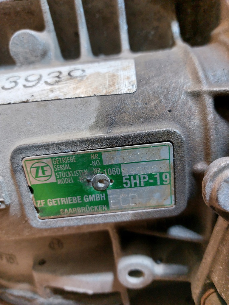 фото №10, Коробка передач передач audi a6 c5 2.8quattro 5hp-19 1060040021