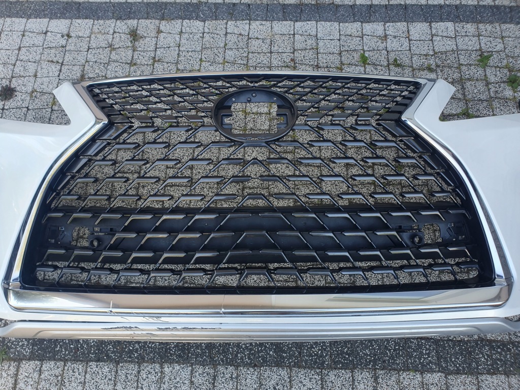 фото №13, Lexus rx rx450 iv lift 085 бампер передний решётка радиатора решётка радиатора хром решётка перед