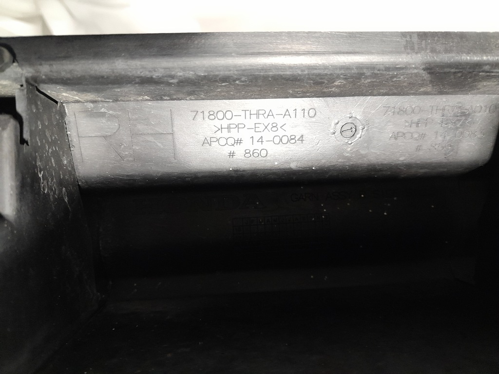 фото №6, Honda odyssey v 18- кронштейн nakładni поріг 71800-thra-a110