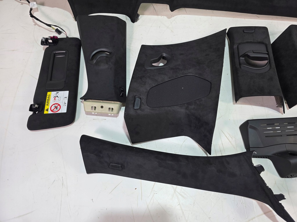 фото №7, Потолок панорама комплектная солцезащитный козырёк стойки bmw x7 g07 lci m-pakiet