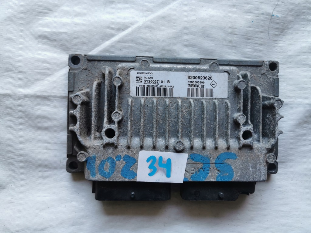 фото №1, Блок управления коробки передач renault 1.6 2.0 16v