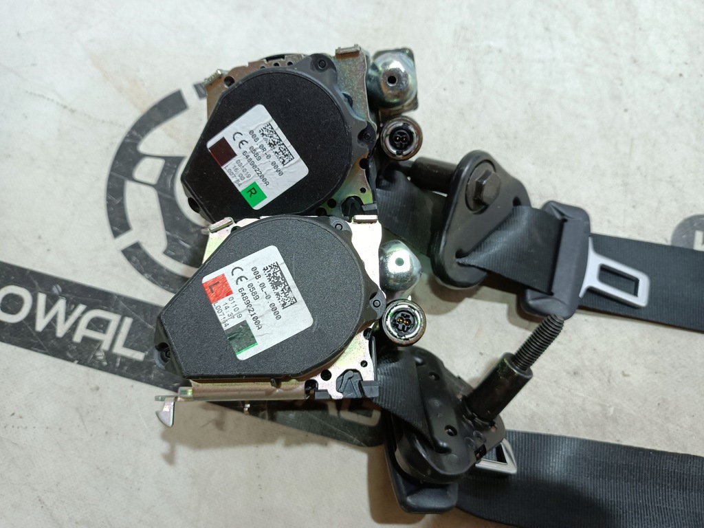 фото №13, Renault duster 2 ii подушка безопасности водитель пассажир ремни комплект eu оригинал