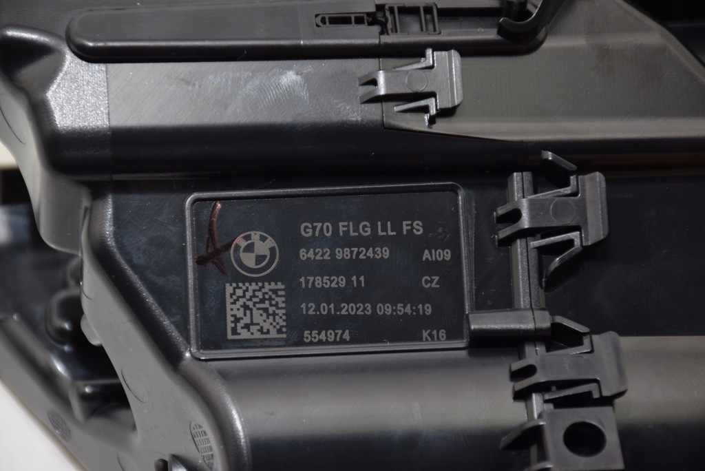 фото №8, Bmw 7 i7 g70 левая решётка обдув панели приборной панели