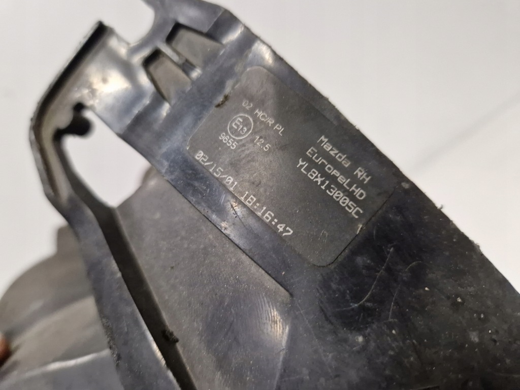 фото №6, Лампа правий перед mazda tribute 2.0 b 16v 00-07 124km