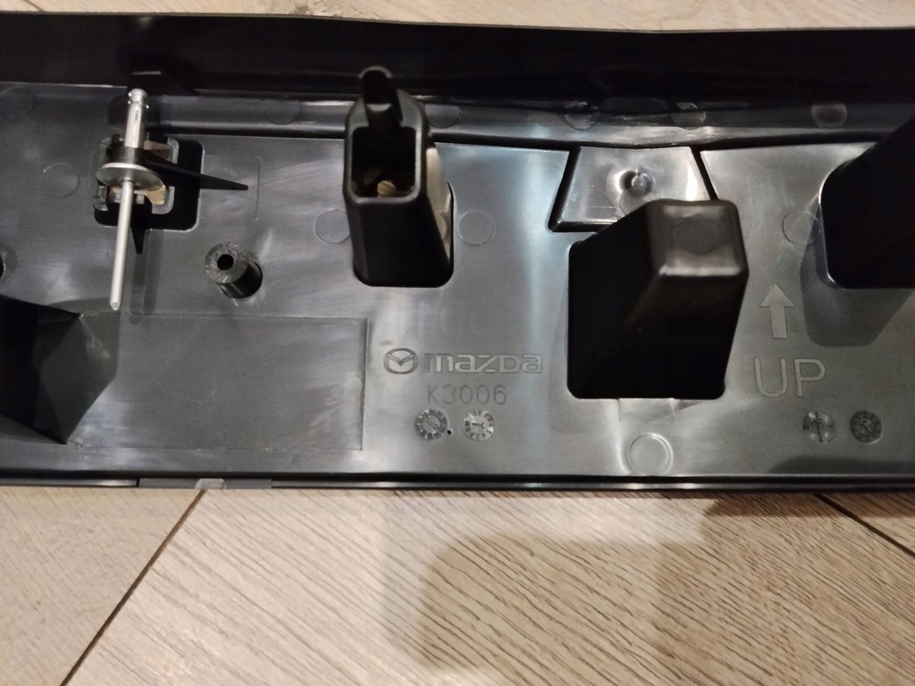 фото №7, Рамка основание номерного знака регистрационный бампера mazda cx-3 cx3 dd1l50171