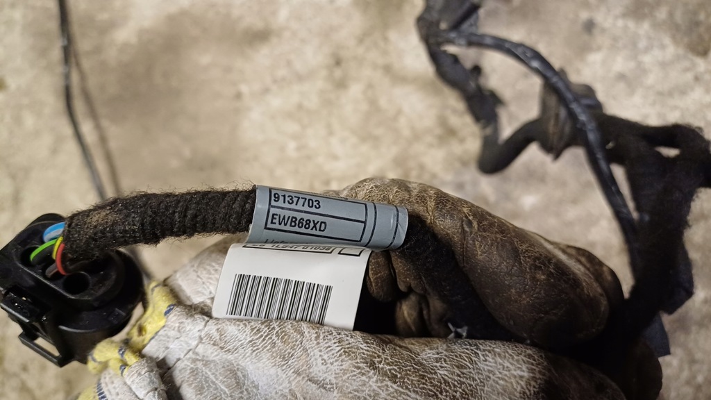 фото №3, Mini cooper r56 джгут електропроводка двері ліва передня 9137703